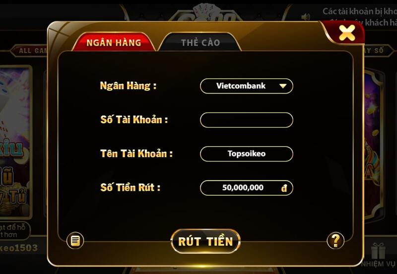 4 bước rút tiền tại cổng game suvip hết sức đơn giản